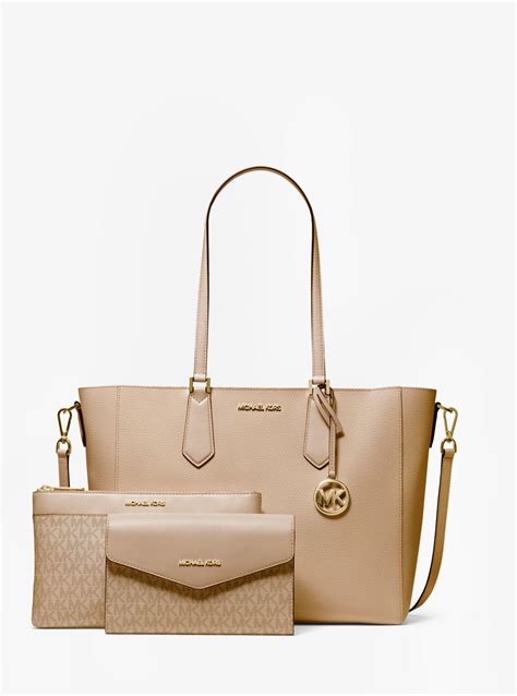 michael kors set of 3|mk 3 in 1 tote.